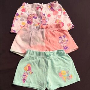 Colorful Kids Minnie Shorts Set